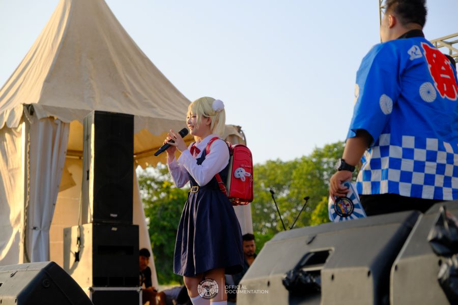 SERU: Cosplayer nasional Ola Aphrodite di panggung D