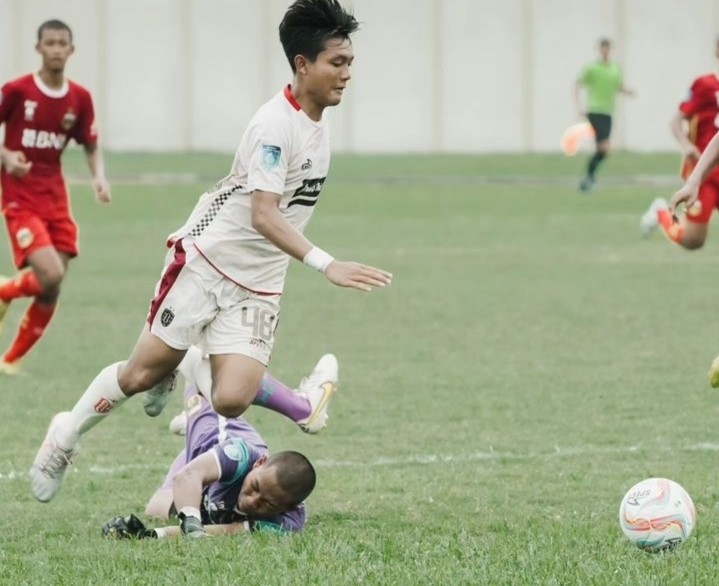 KALAH LAGI: Bali United Youth U-16 kalah beruntun, sedang U-18 ditahan imbang oleh Bhayangkara FC di Sidoarjo (10/12/2023).