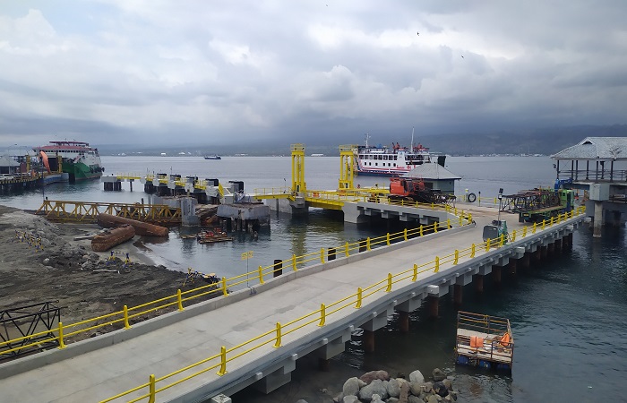 Dermaga baru yang akan dioperasikan pada saat Nataru.
