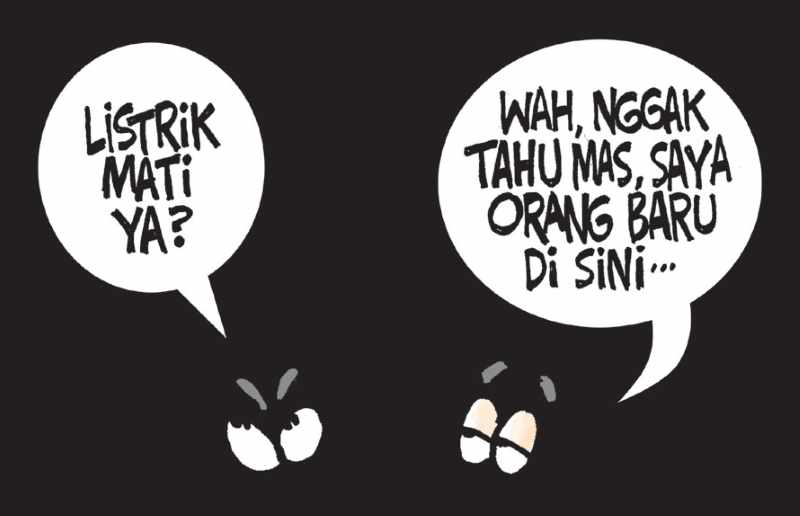 Ilustrasi penerangan listrik (jawapos.com)