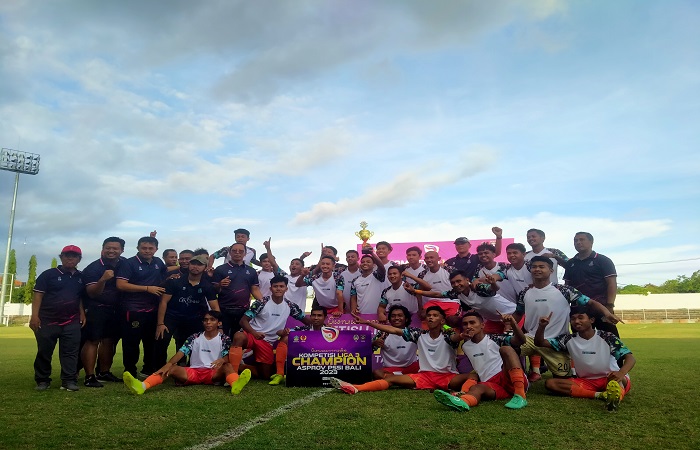 Perseden Denpasar menjuarai Liga 3 zona Bali beberapa waktu lalu.