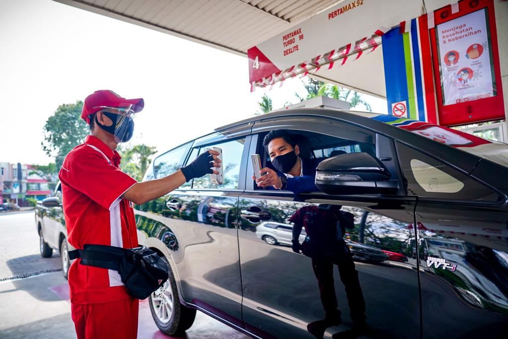 Pertamina memastikan stok BBM