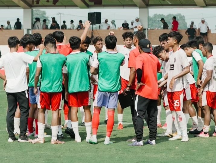 EVALUASI: Bali United United Youth U-17 usai ditaklukan Bhayangkara FC U17 di ajang Nusantara Open 2023 beberapa waktu lalu