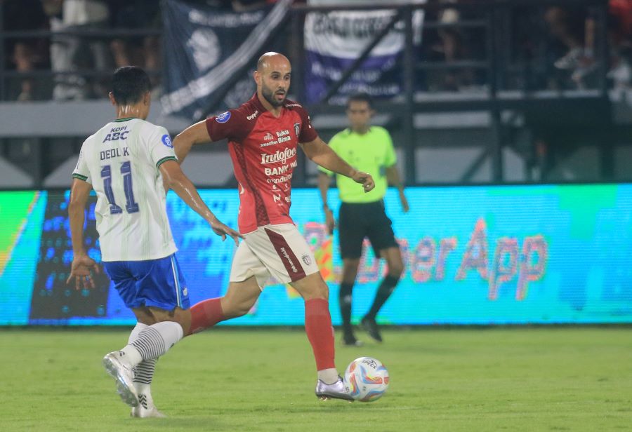 TIMNAS PALESTINA: Gelandang Bali United M. Rashid pemain timnas Palestina menuju Piala Asia 2023.