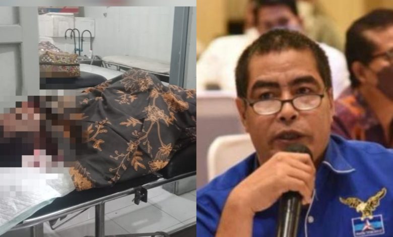 MUSIBAH: Foto kolase pengurus teras Partai Demokrat Bali yang juga Sekretaris TK Prabowo - Gibran Bali Ketit Ridet meninggal akibat kecelakaan di Kintamani (6/1/2024)