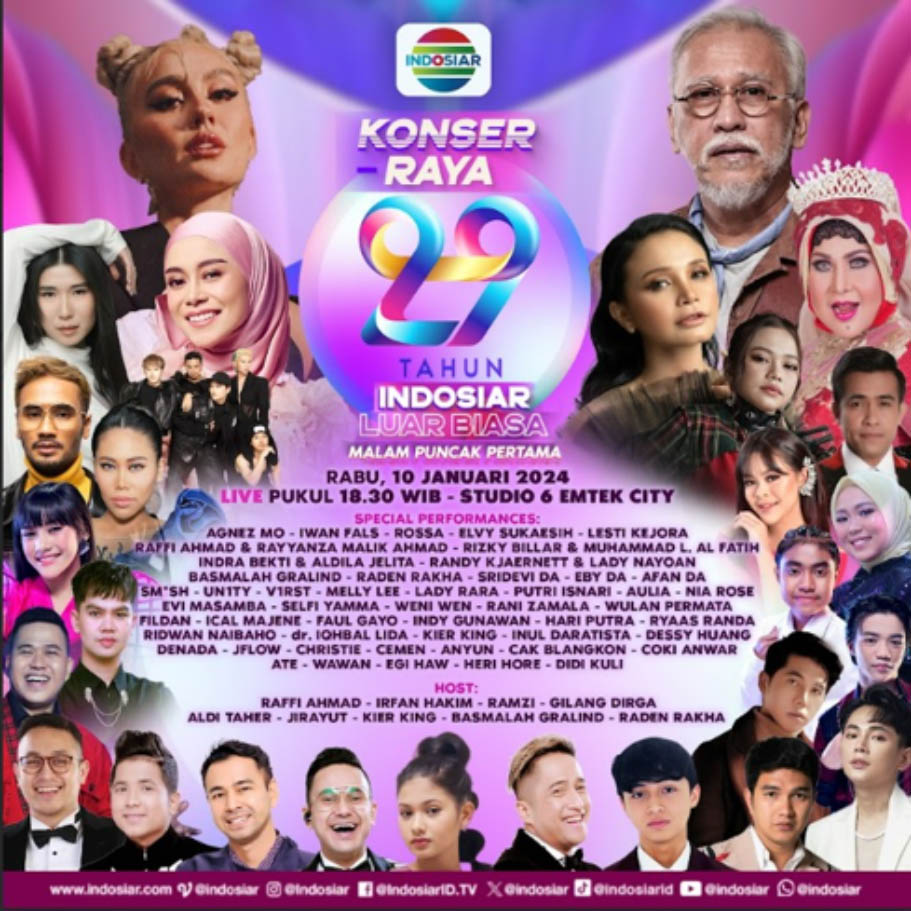 HUT INDOSIAR ke-29 tahun