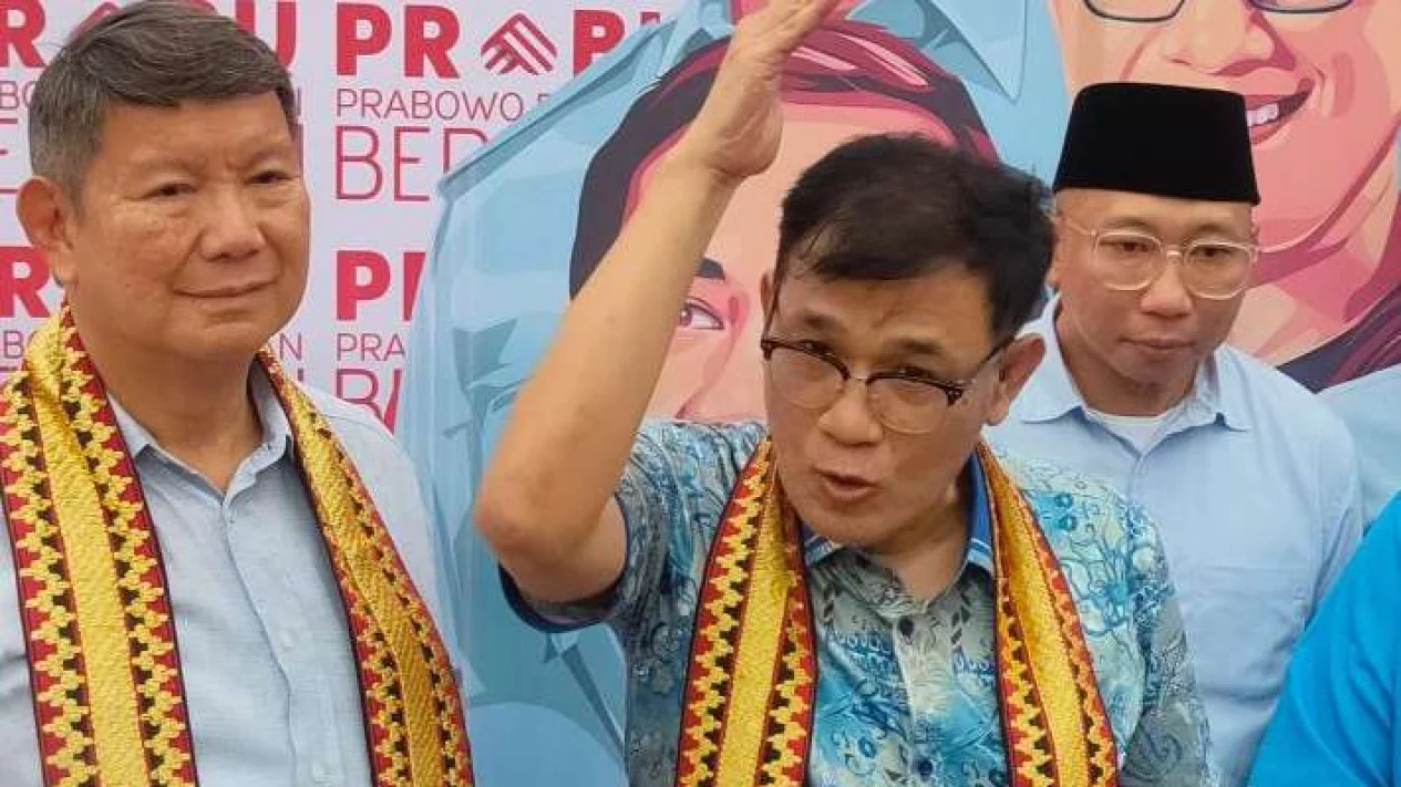 MELANGGAR ETIKA PROFESI: Wakil Ketua Dewan Pakar TKN Prabowo Gibran Bufdiman Sujatmiko merespons pernyataan Tom Lembong terkait contekan capres dan cawapres dalam debat.