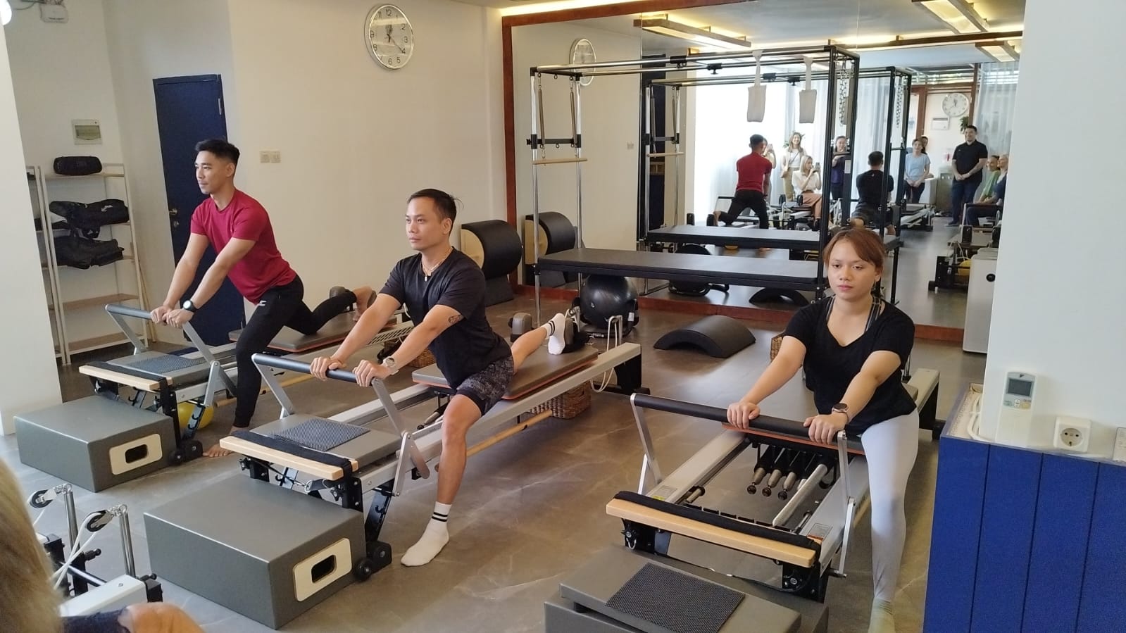 BUGAR: Vitruvian Center Sanur melayani olahraga pilates bagi semua kalangan usia khususnya lanjut usia yang mengalami gangguan otot.