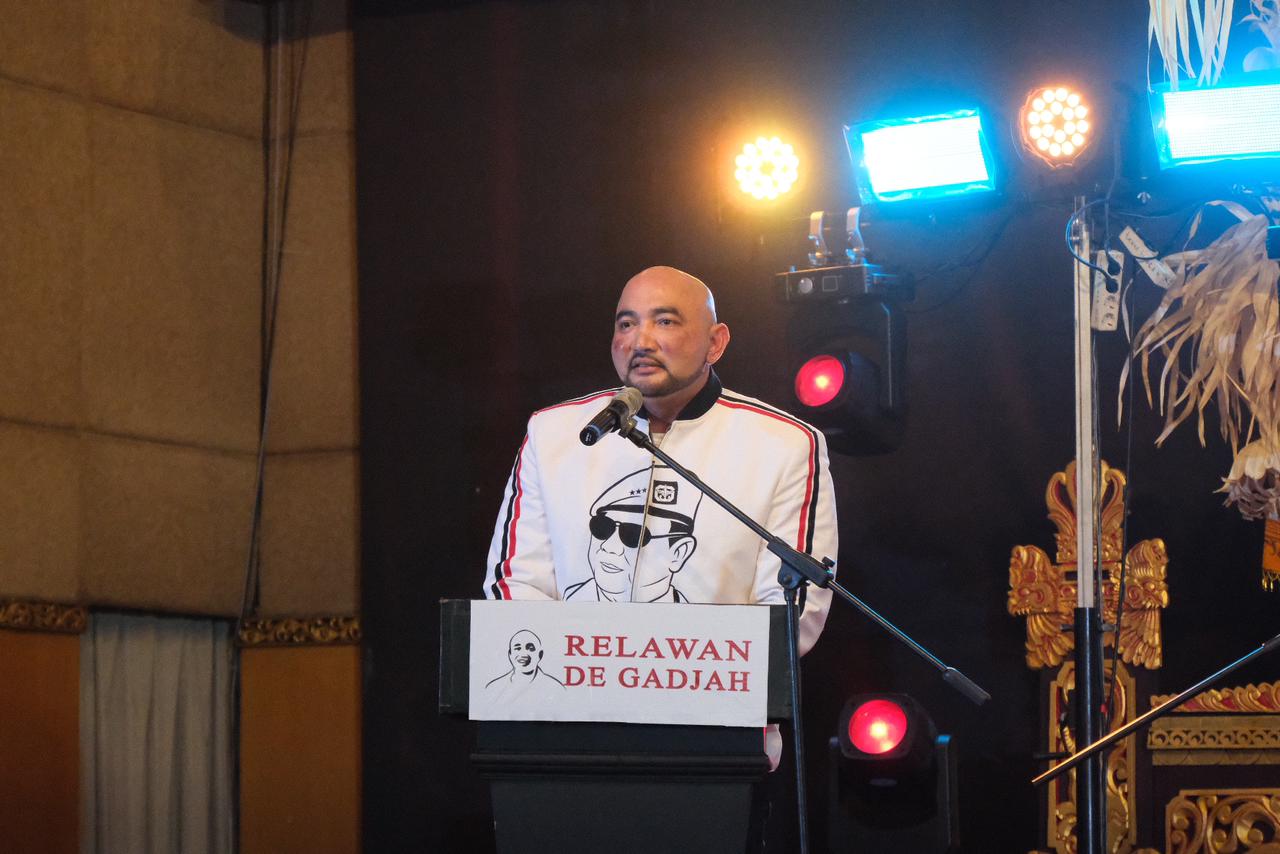 AWAS HOAKS!: Ketua Tim Kampanye Prabowo Gibran Provinsi Bali, Made Muliawan Arya alias De Gadjah membantah isu hoaks Prabowo Subianto dikabarkan sakit.