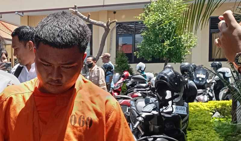 NAFSU BIRAHI SEDANG TINGGI: Tersangka Bracuk tak tahan dengan hawa nafsunya akhirnya menyalurkan hasrat secara paksa ke mantan kekasihnya dengan ancaman. (francelino junior)