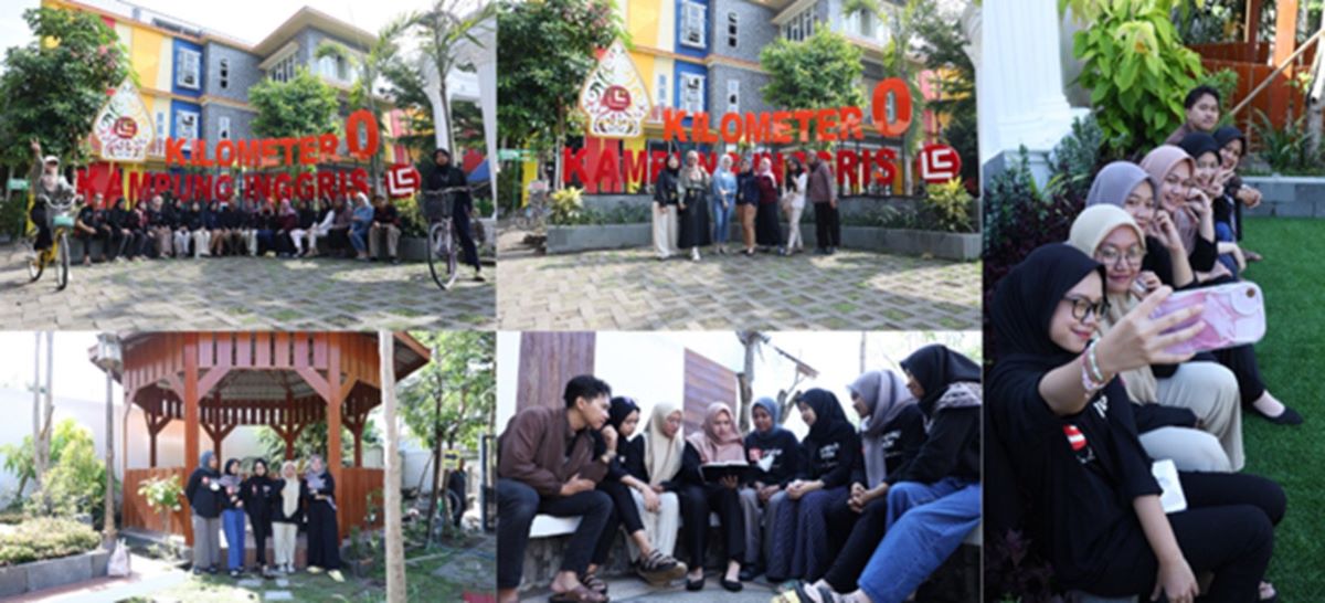 KAMPUNG INGGRIS: Suasana beberapa Kampung Inggris tempat menempa kemahiran berbahasa Inggris dengan tenaga yang profesional dan berlisensi khusus.