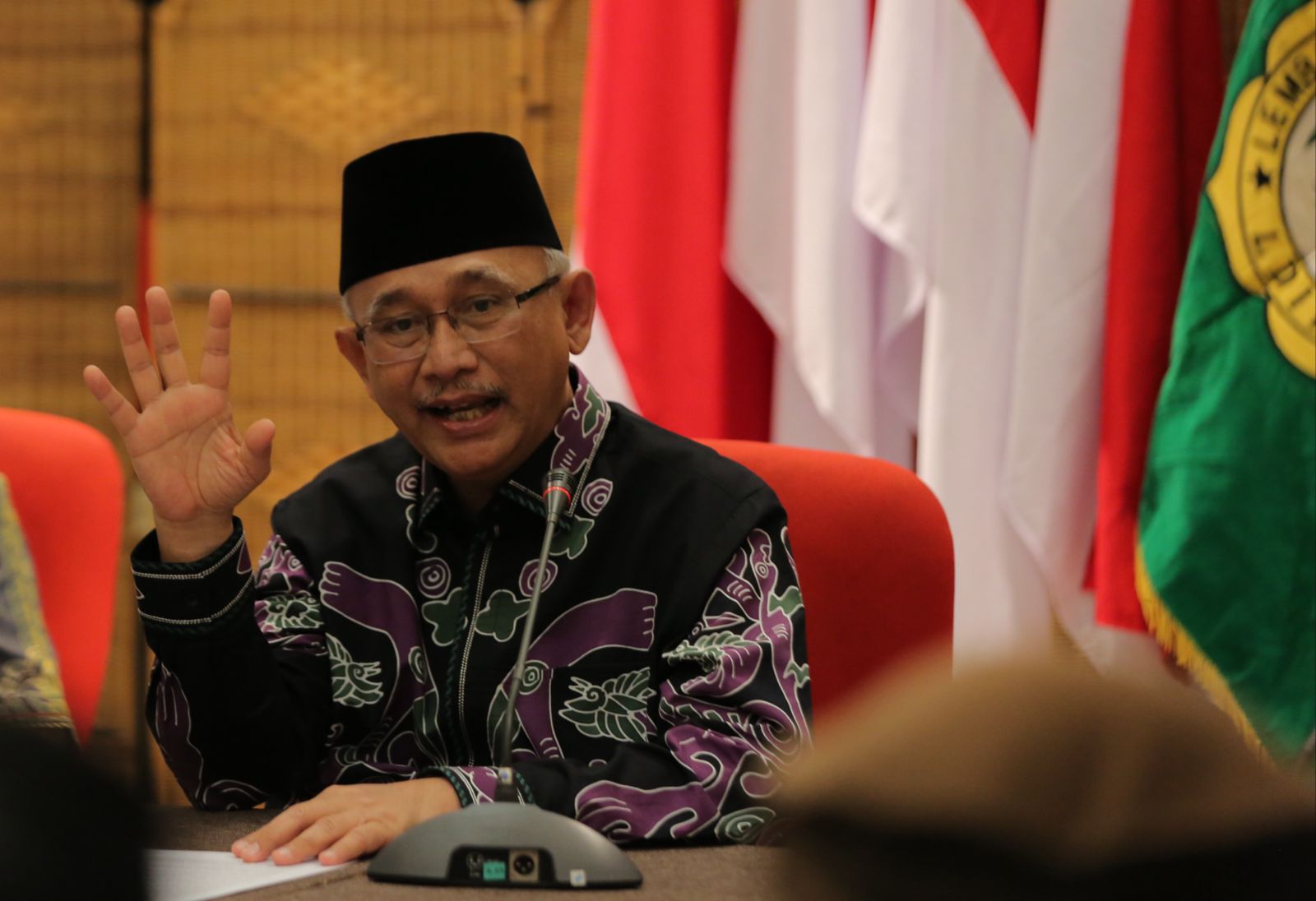 Ketua Umum DPP LDII KH Chriswanto Santoso.