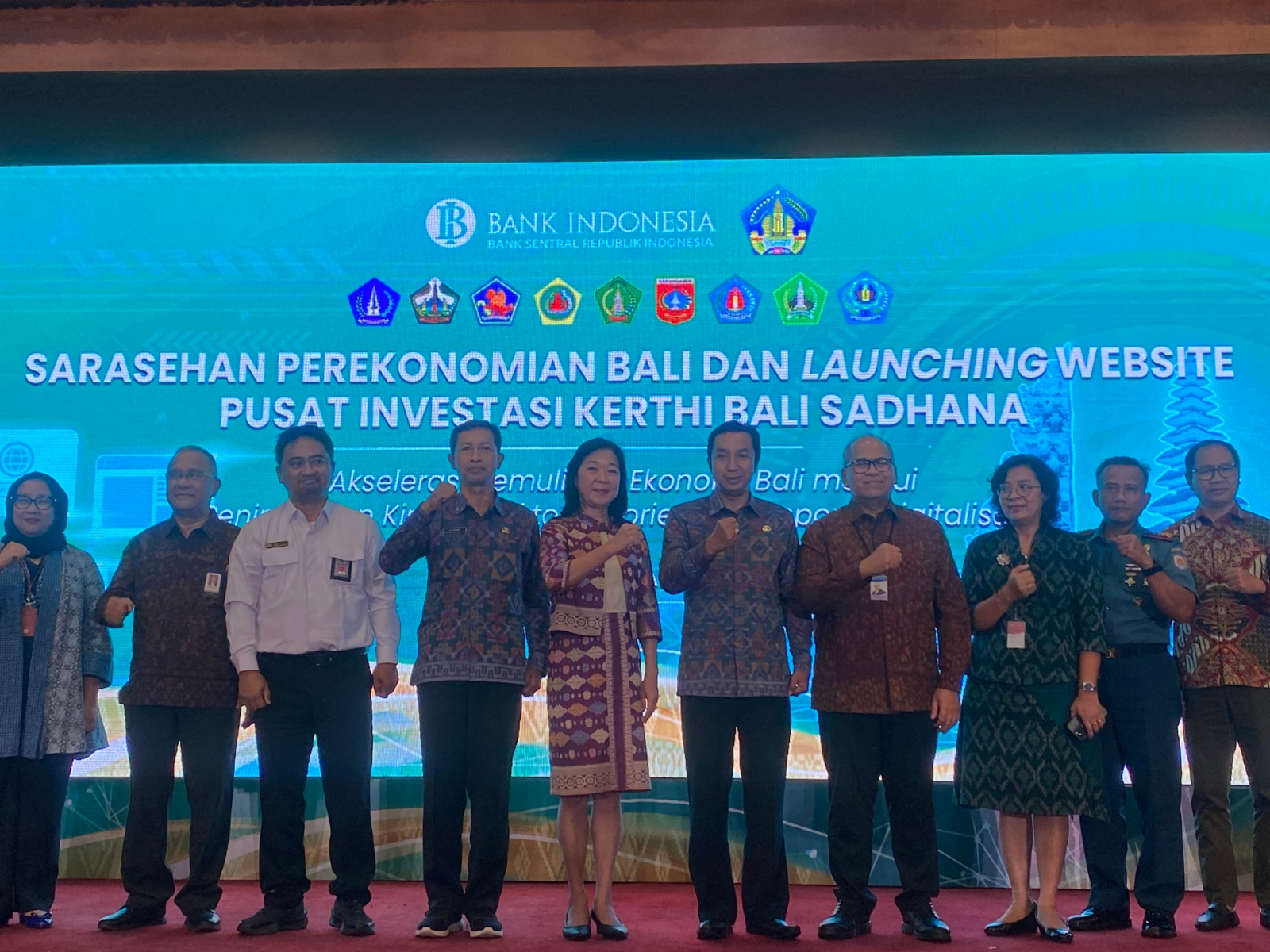 PIKBS: Launching Pusat Investasi Kerthi Bali Sadana (PIKBS) pada Rabu (7/2/2024) di Kantor Bank Indonesia Bali. (Honey/Radar Bali)