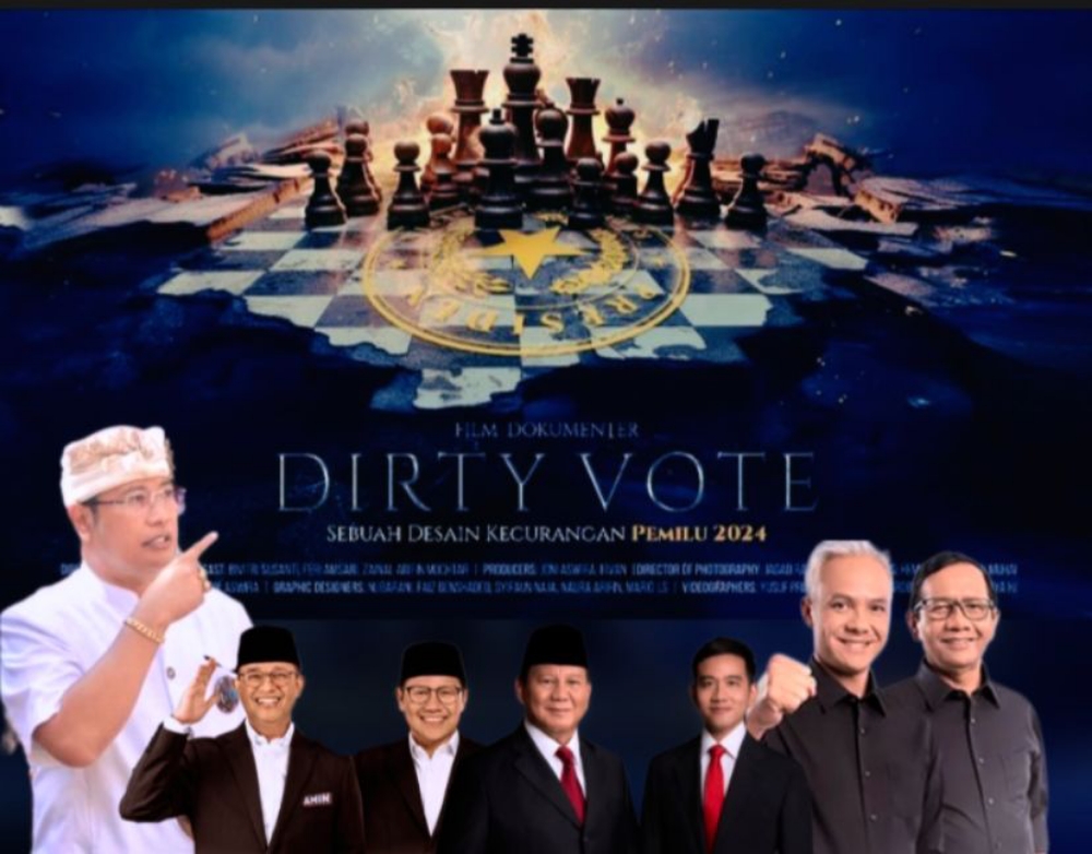 KRITISI: Tokoh Publik Bali dan Calon Gubernur (Cagub) Bali Favorit Agung Manik Danendra AMD mengkritik logika berpikir dan isi film Dirty Vote.