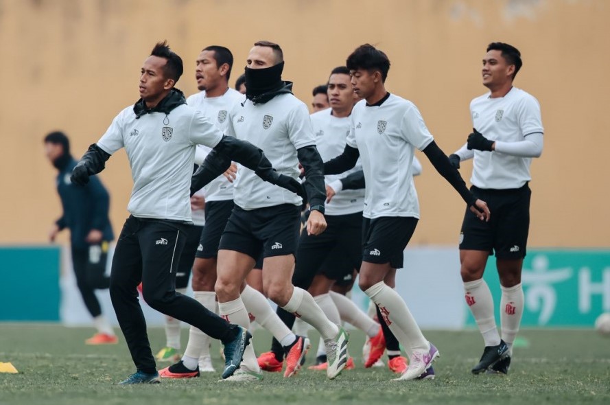 AMUNISI CADANGAN: Para pemain Bali United termasuk Komang Tri menatap liga lanjutan di minggu ketiga Februari 2024 ini.