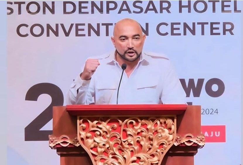 Ketua DPD Partai Gerindra Bali yang juga caleg dapil Denpasar untuk DPRD Bali Made Muliawan Arya alias De Gadjah raih suara terbanyak.