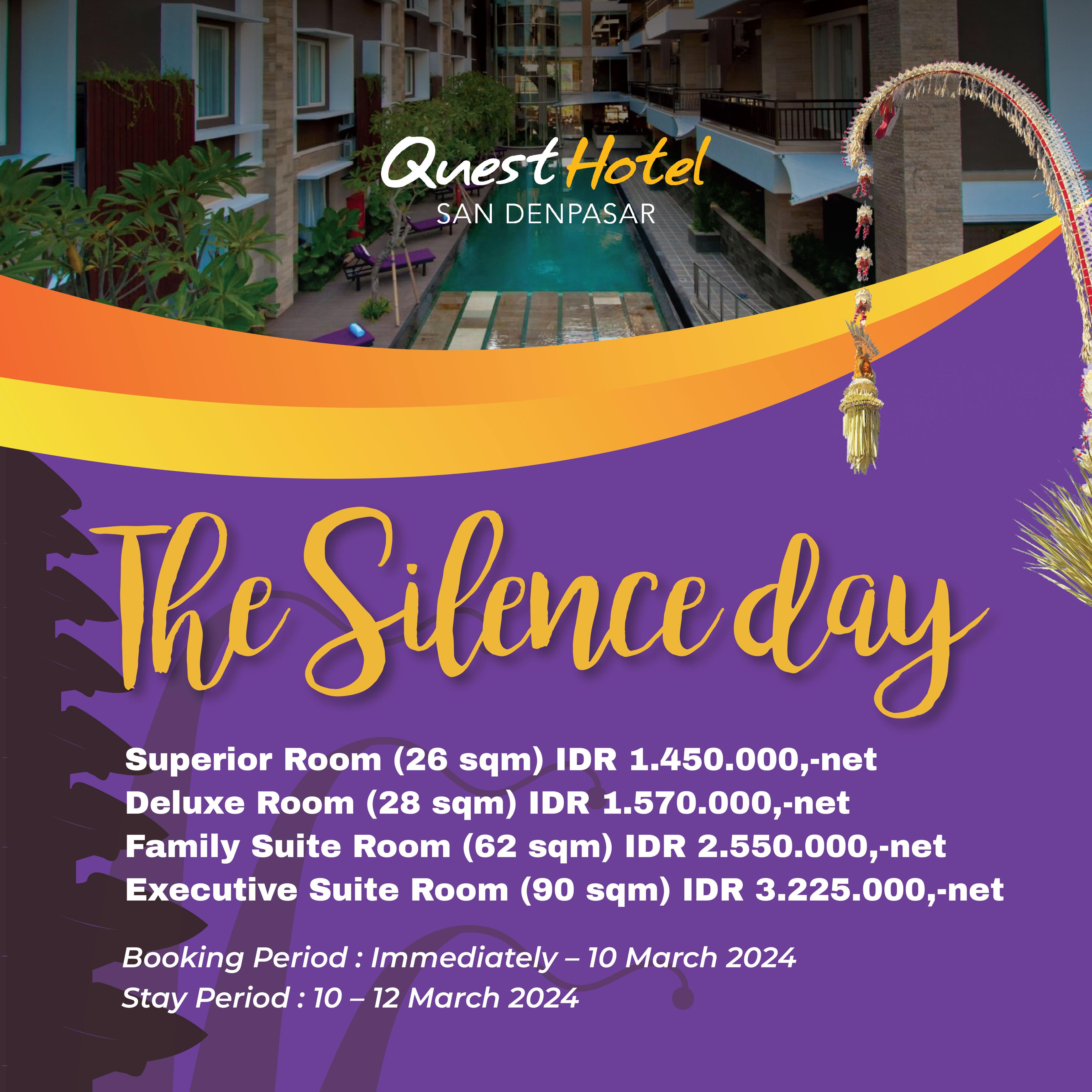 The Silence Day Package