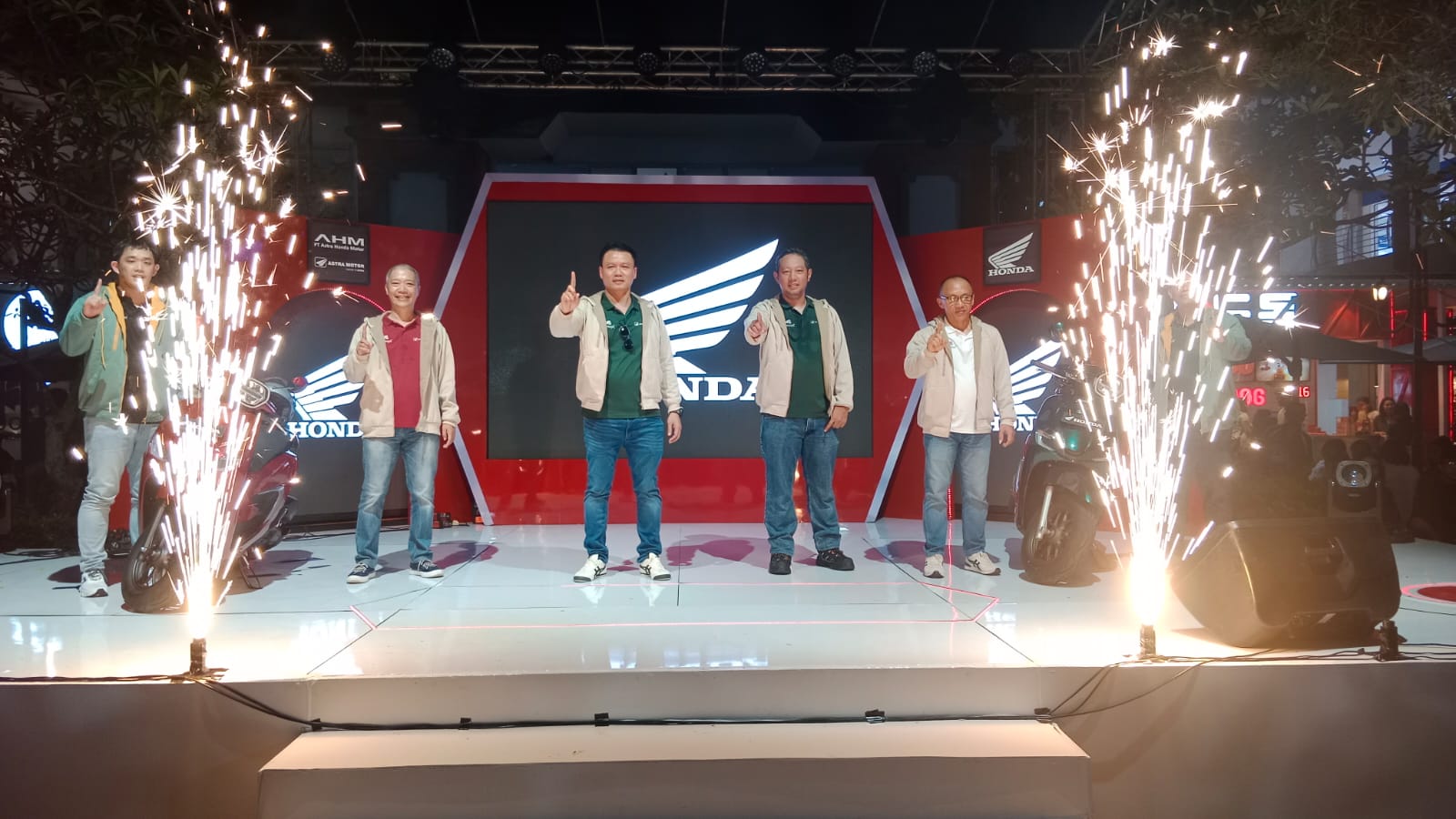 EXHIBITION: Astra Motor Bali hadirkan all varian New Honda Stylo 160 melalui exhibition pada 1-3 Maret 2024 di Mall Bali Galeria, Kuta. (Astra Motor Bali)