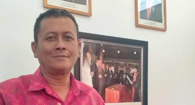 BUKA PELUANG : Ketua DPC Gerindra Tabanan I Putu Gede Juliastrawan.(juliadi)