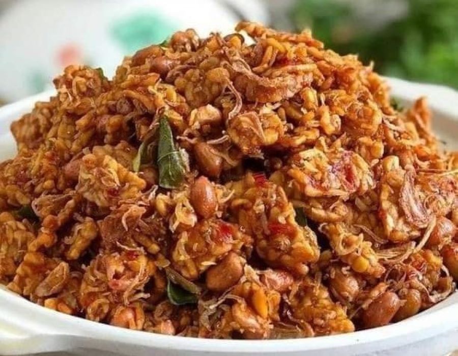 CARA MUDAH: Hasil olahan Kering Tempe Pedas yang bikin lidah tergiur