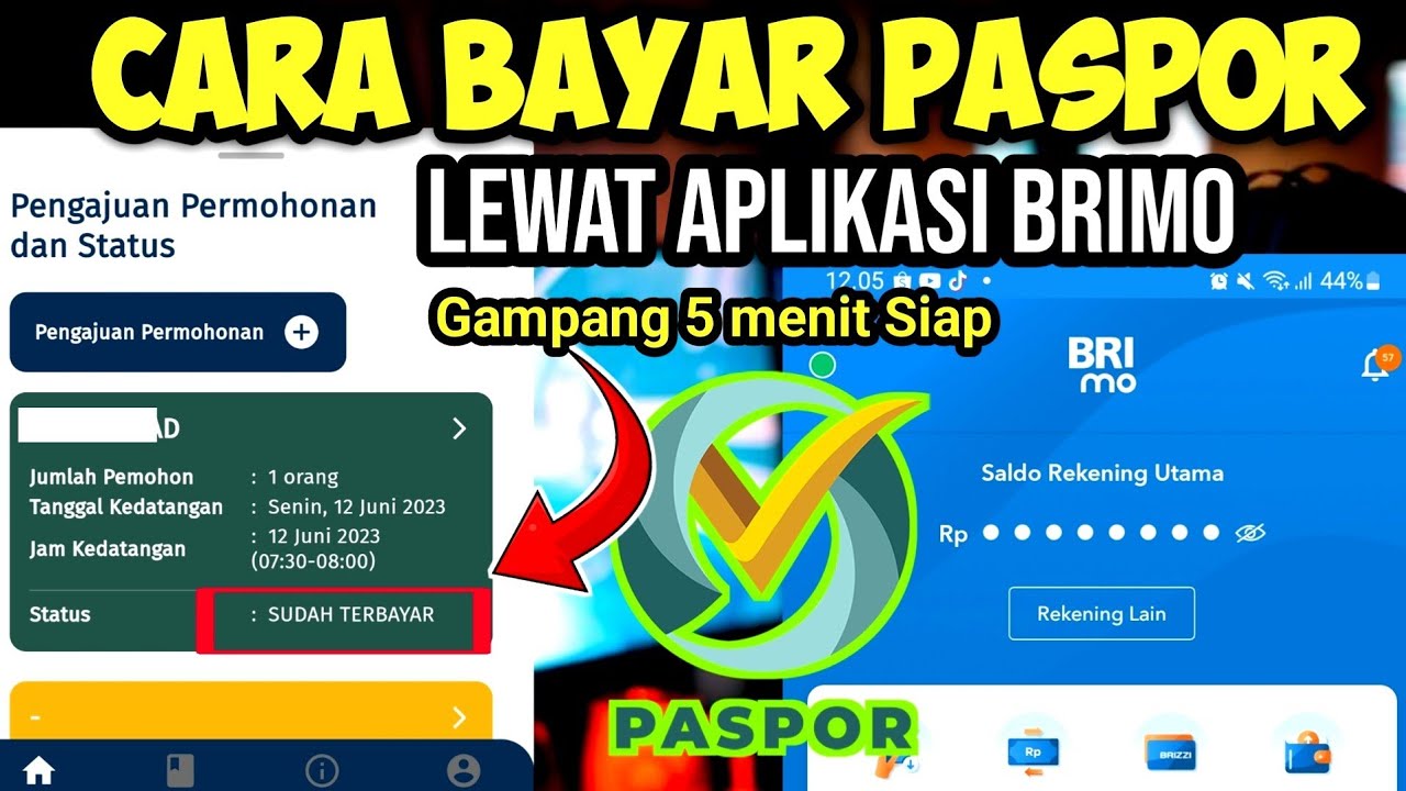 LAYANAN ONLINE: Panduan cara bayar paspor via BRImo dengan skema mudah dan cepat