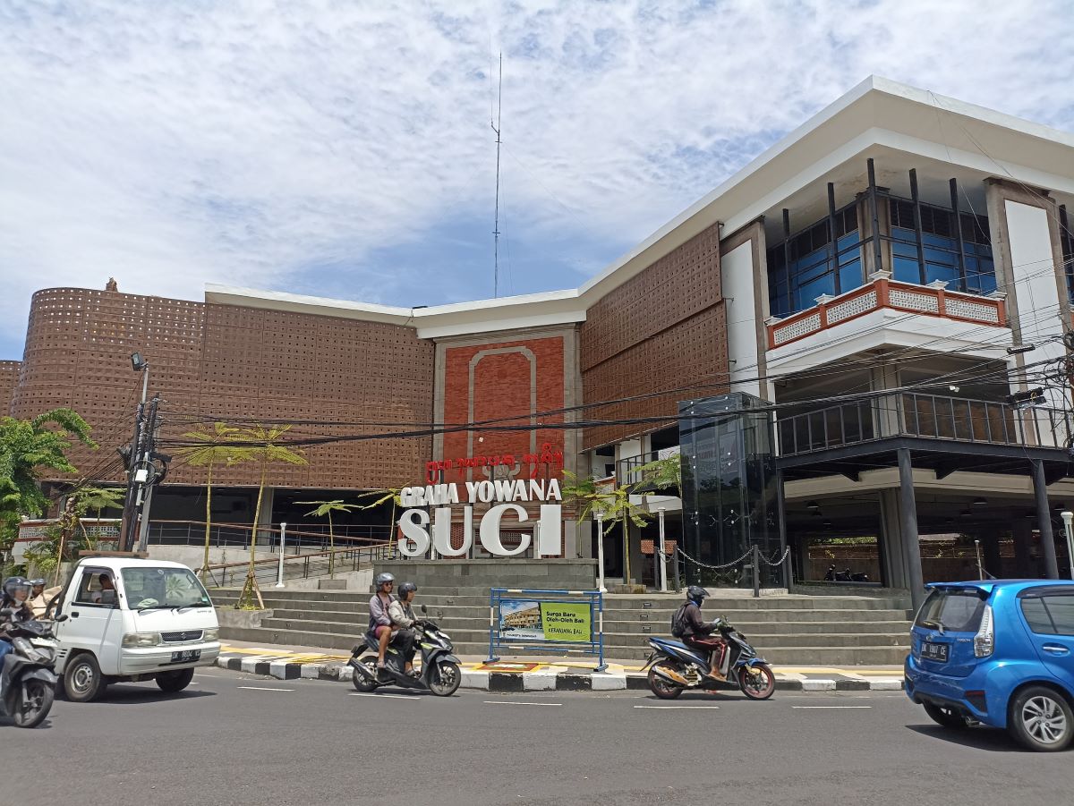 MEGAH: Graha Yowana Suci sebagai tempat bisnis para kreator muda di kota Denpasar.