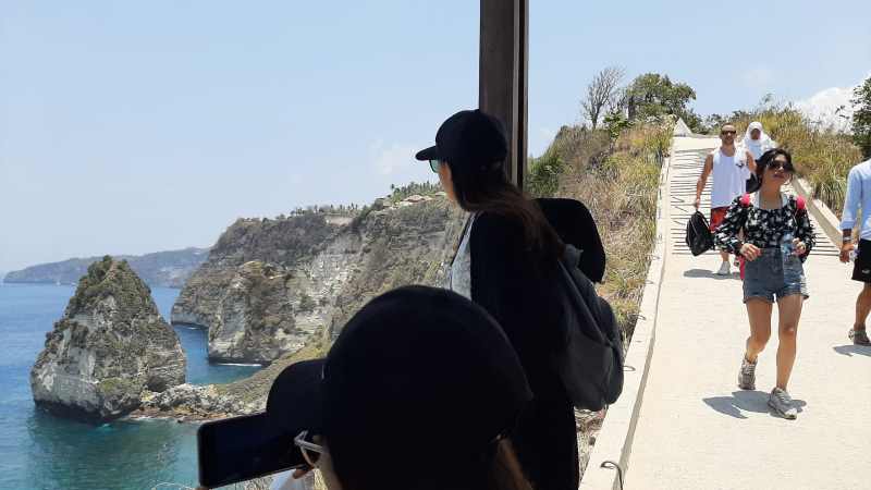 MASIH JADI ANDALAN : Nusa Penida selalu menjadi daya Tarik tersendiri bagi turis ke Klungkung. (dok.radar bali)