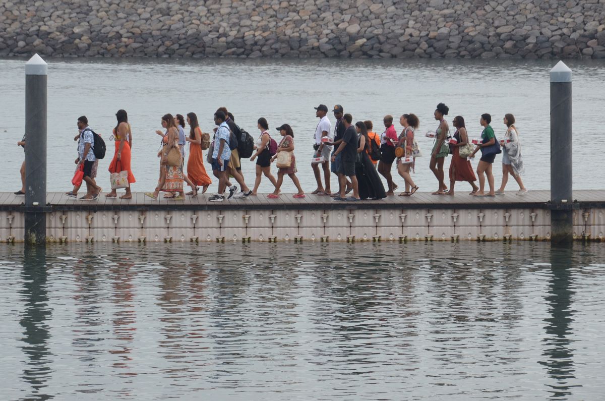 BELUM BISA DIKELOLA: Aset Pelabuhan sebagai penambang pendapatan ini belum diserahkan pemerintah pusat ke Pemkot Denpasar meski pemeliharaan sudah lewat