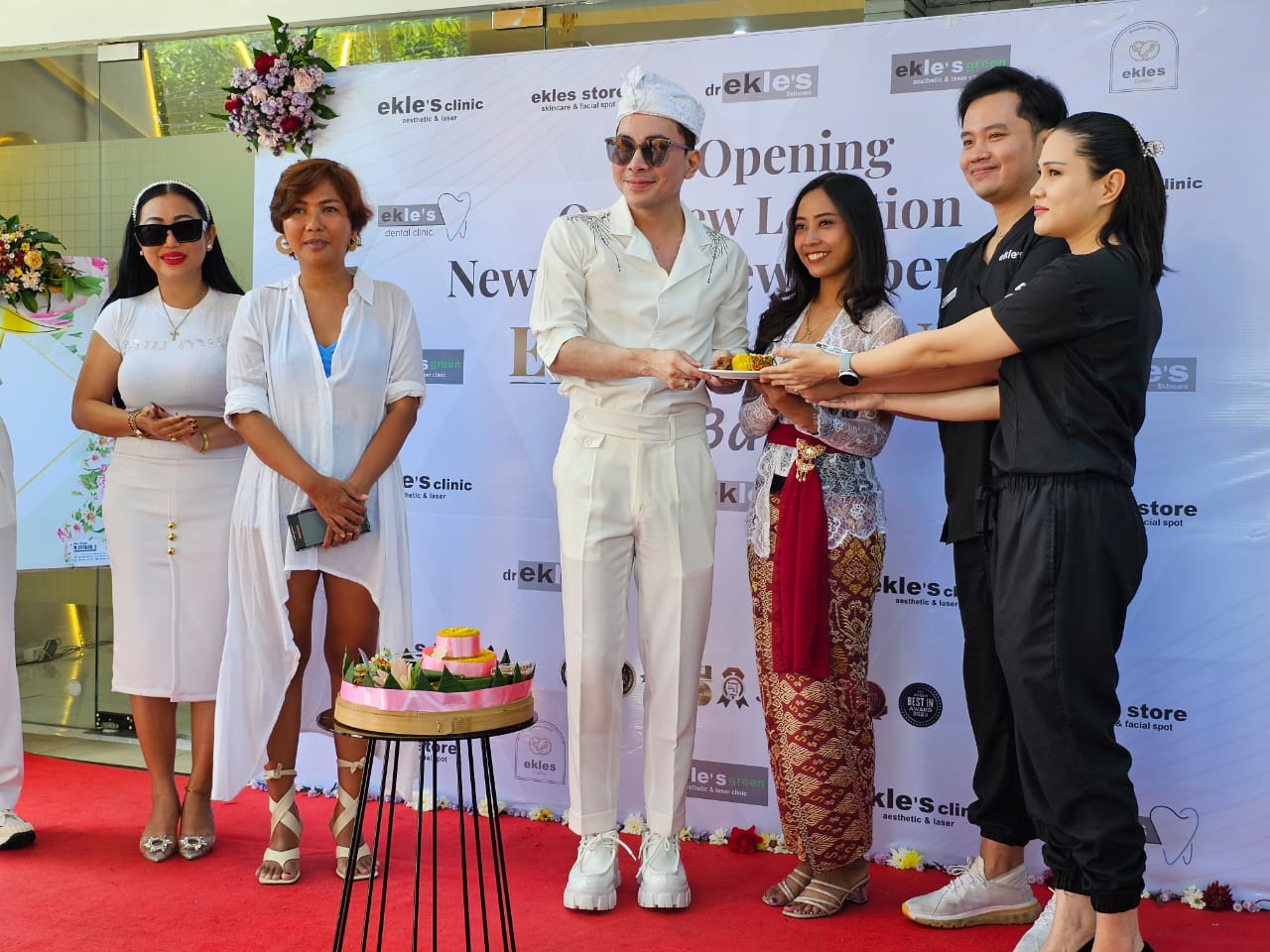 LOKASI BARU: Suasana Re-Opening Ekles Clinic Bali yang terletak di jalan Sunset Road No.23, Kuta, pada 6 April 2024. (Ekles Clinic Bali)
