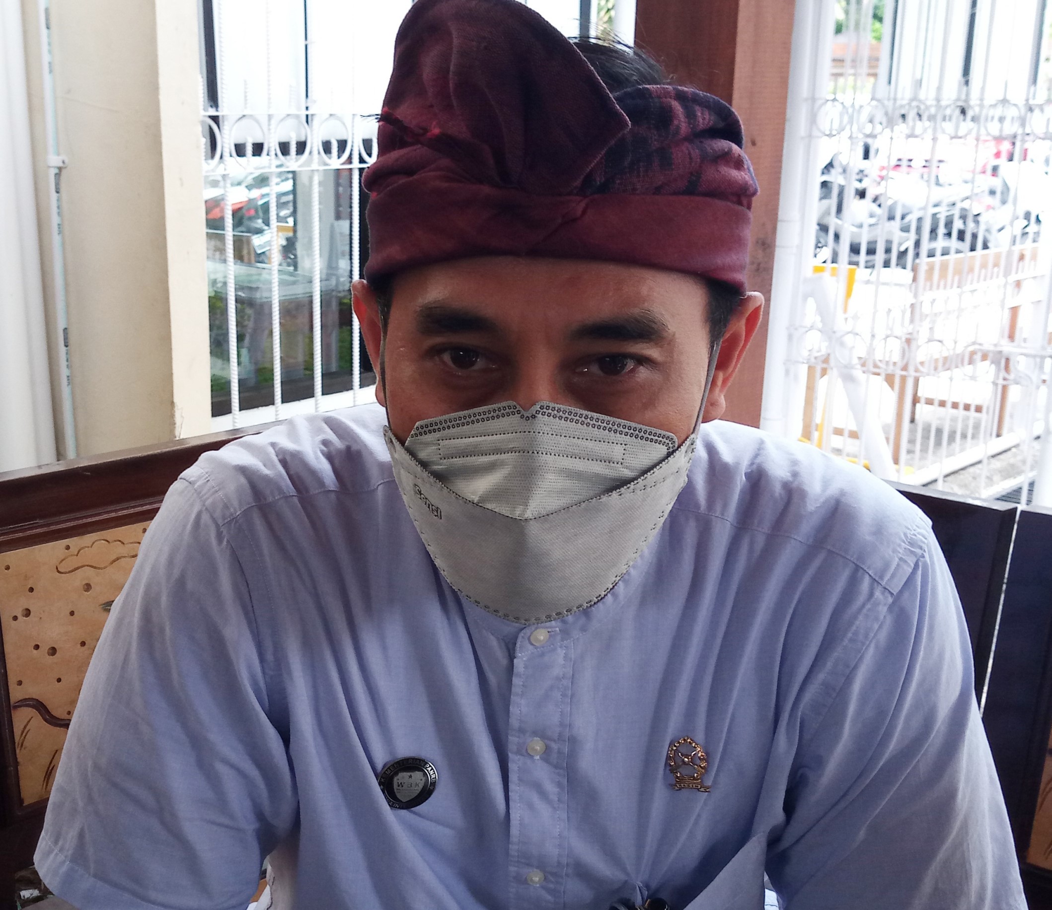 PRA PERADILAN: Humas Pengadilan Negeri (PN) Denpasar Gede Putra Astawa.