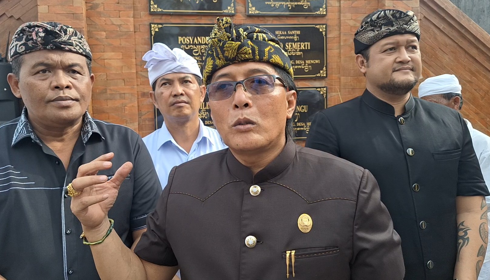 SEMAKIN MELEJIT SAJA : Nyoman Giri Prasta. (dok.radar bali)
