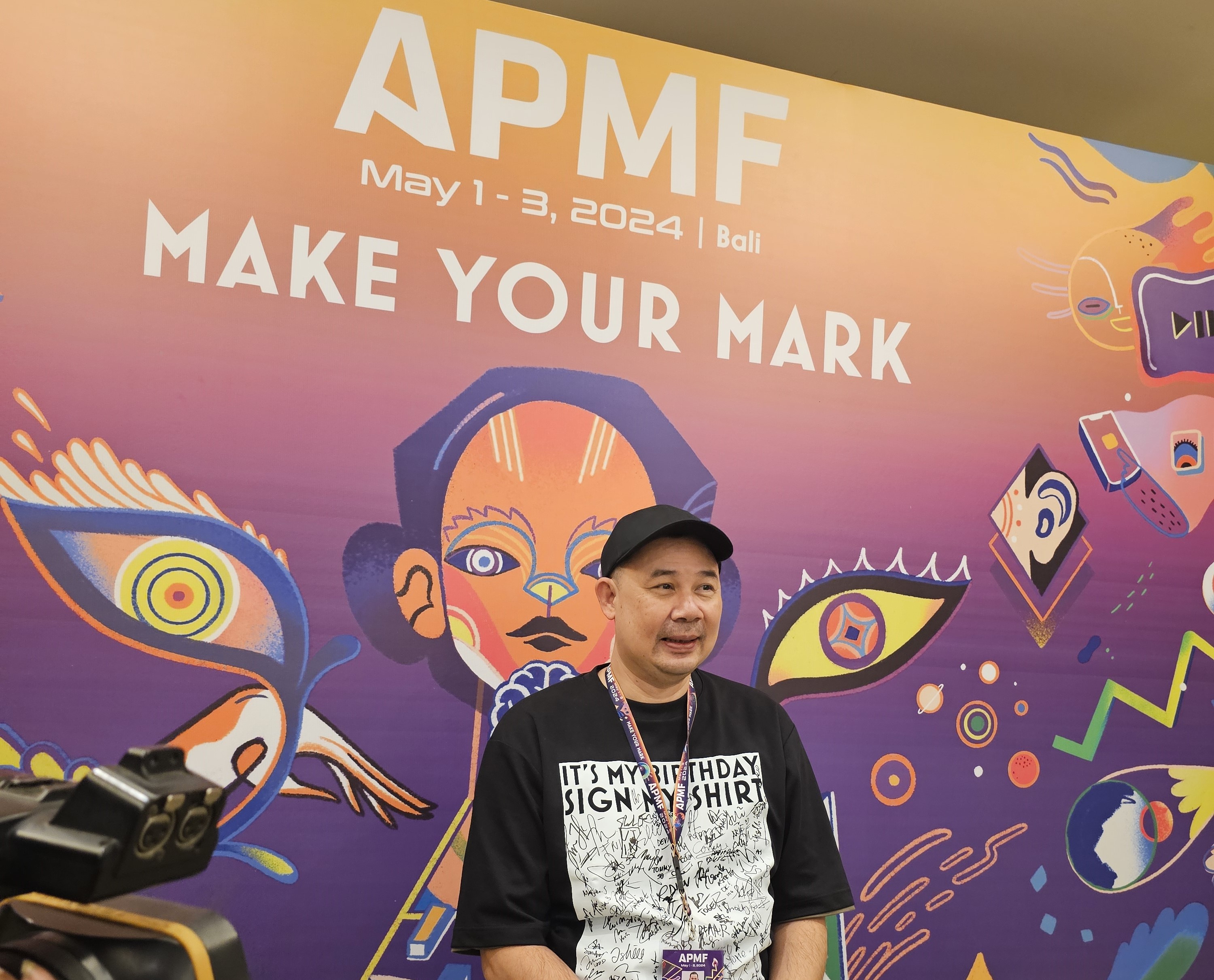TANTANGAN BARU: Salah satu narasumber ajang APMF 2024 di Bali