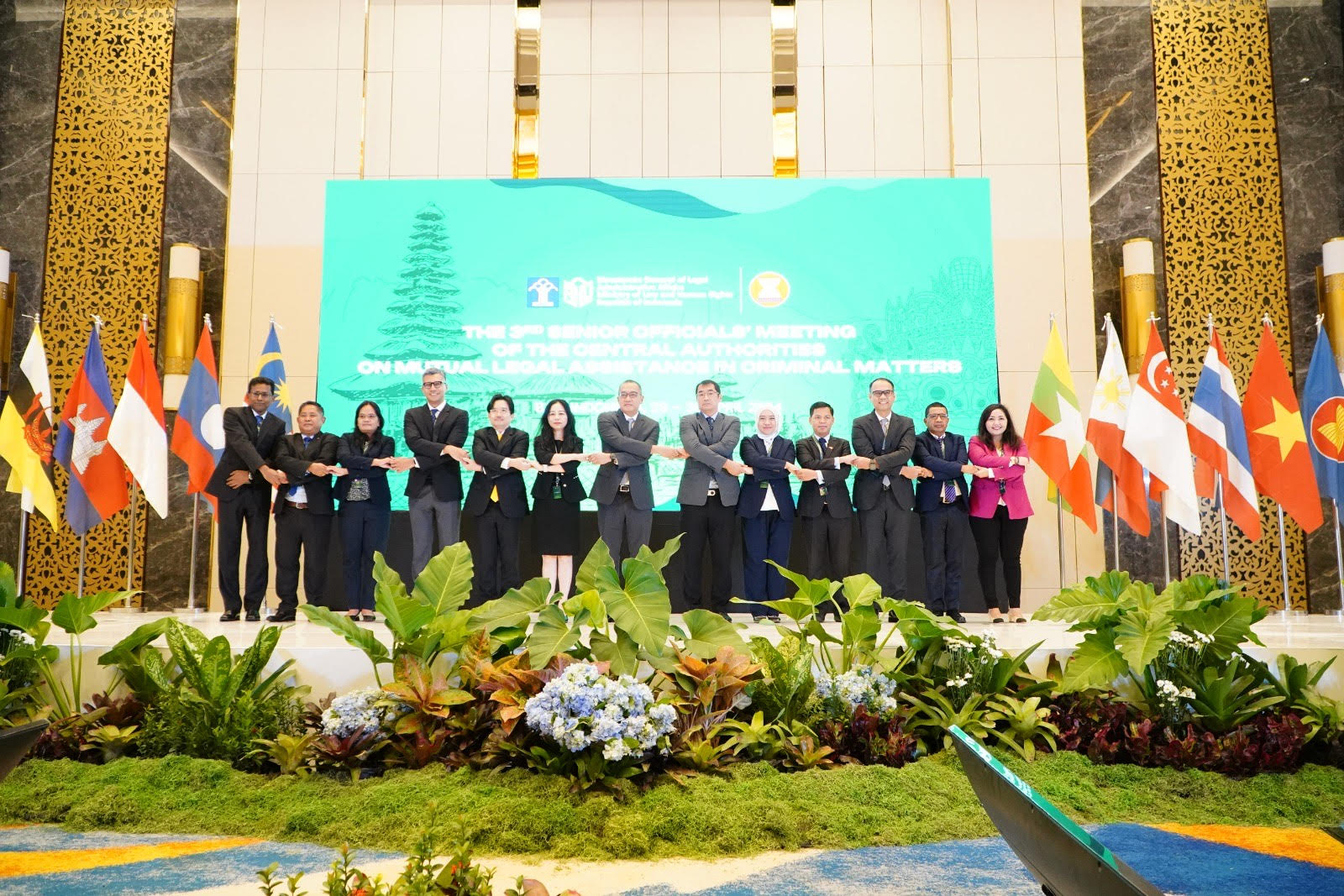 PERANGI KEJAHATAN: Pertemuan regional ASEAN 9th ASLOM WG on AET di Nusa Dua Bali