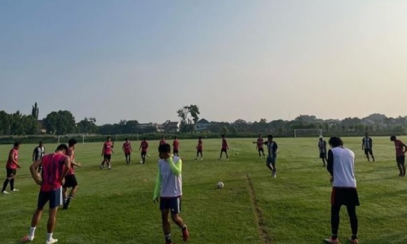 SIAP TANDING:  Putra Angkasa Kapal FC mengawali babak 80 besar Liga 3 nasional musim 2023