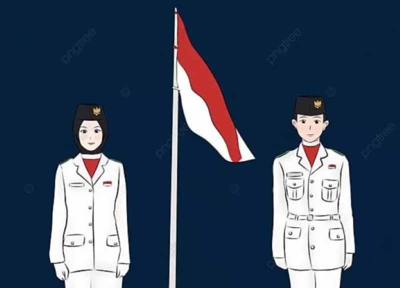 Ilustrasi Paskibraka-JawaPos.com/Radar Blitar