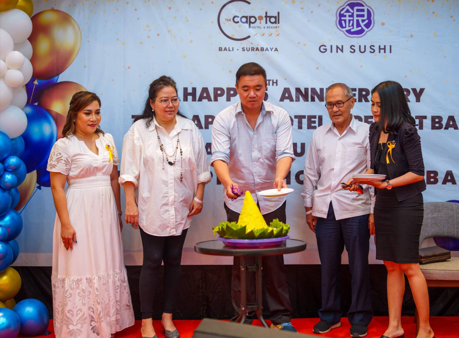HARI JADI KE-5: Turut Serta Meramaikan Dunia Pariwisata The Capital Hotel and Resort Bali Menginjak Usia 5th.