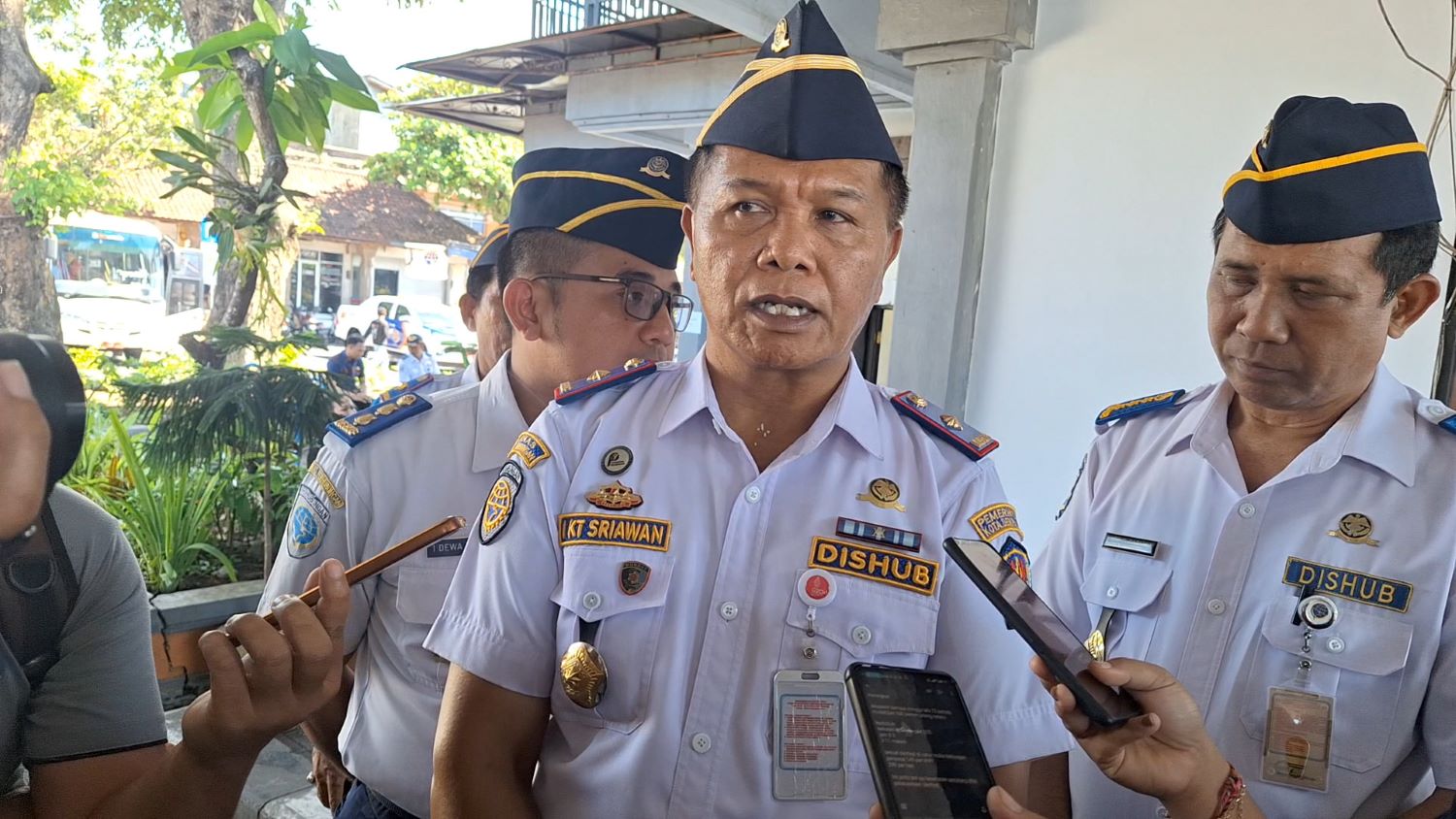PEMBATASAN ARUS LALIN: Kepala Dinas Perhubungan Provinsi Bali IGW Samsi Gunarta terbitkan surat edaran pembatasdan lalin selama WWF 2024.