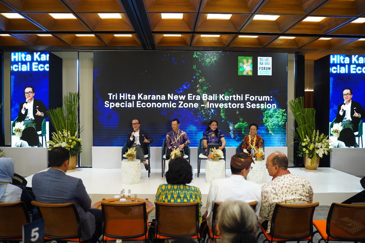 SOSIALISASI: Forum sosialisasi KEK dan &lsquo;Golden Visa&rsquo; pada Minggu Sore (19/5/2024) di Kampus United In Diversity, Kura Kura Bali, Denpasar. (Kura-Kura Bali)