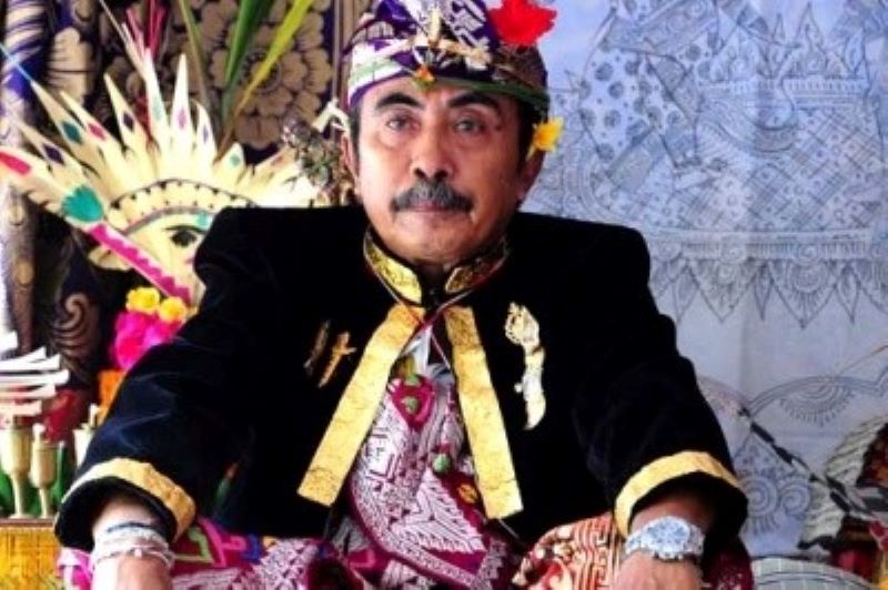 SUMBER KEHIDUPAN: Raja Klungkung Bali, Ida Dalem Semara Putra memandang WWF sangat penting menjaga air sebagai sumber kehidupan.