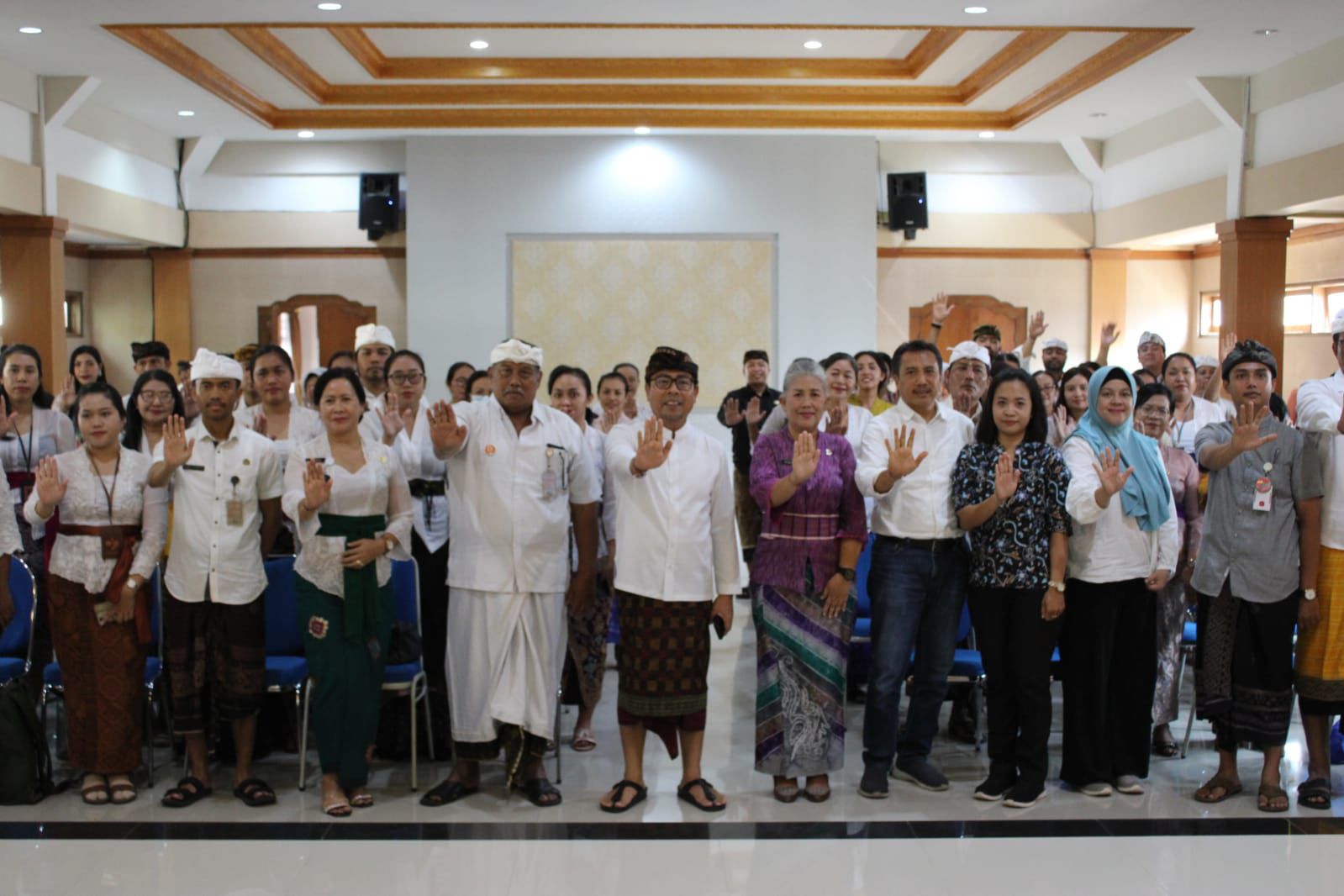 STOP STUNTING: Wawali Denpasar I Kadek Agus Arya Wibawa saat membuka Deseminasi Audit Kasus Stunting semester I Tahun 2024 di Gedung Santhi Graha Denpasar, Rabu (22/5/2024). (Humas Pemkot Denpasar)