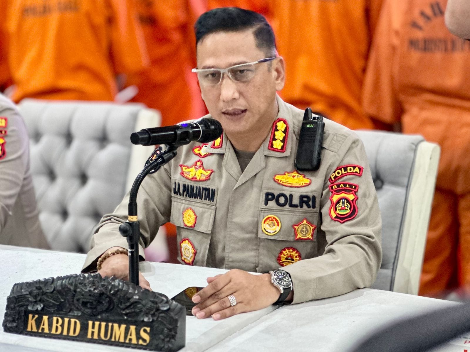 UPDATE KASUS: Kabid Humas Polda Bali KombesPol Jansen Avitus Panjaitan