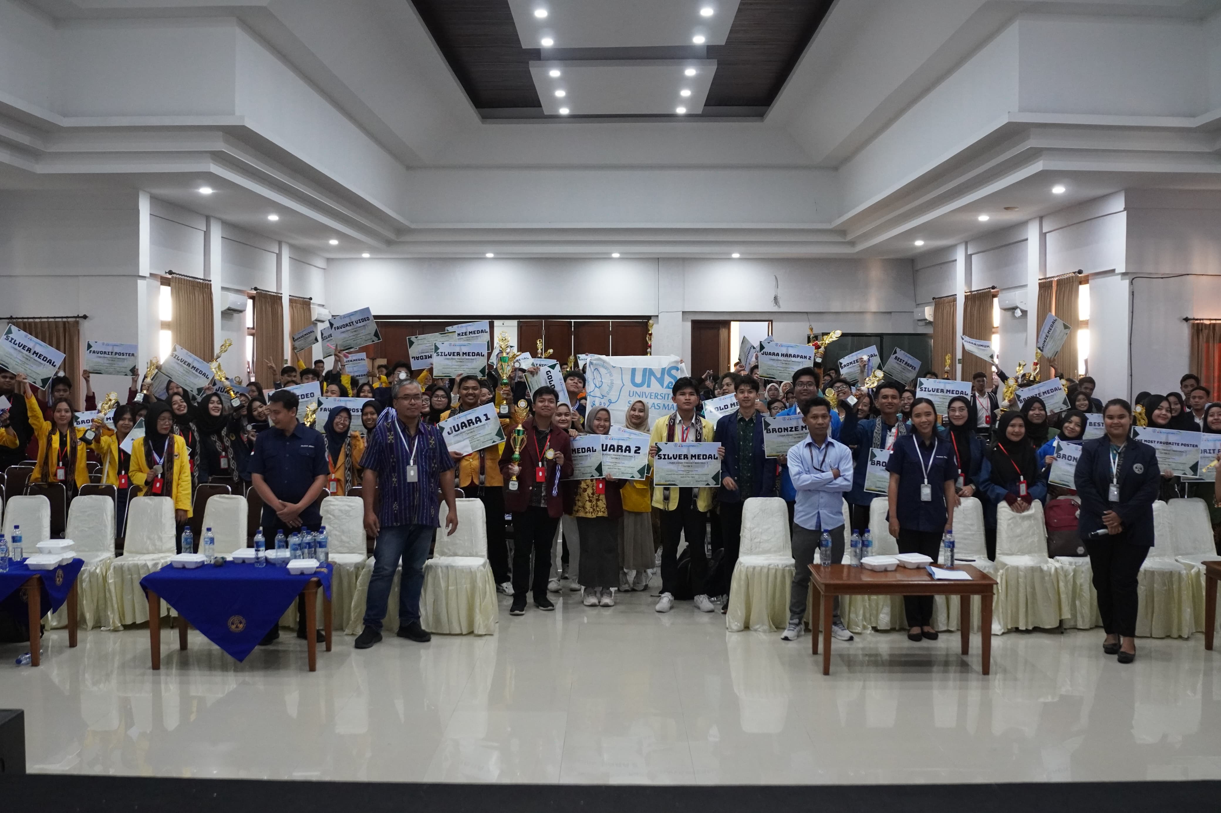 TINGKAT NASIONAL: LETIN Ke- 3  di Universitas Dhyana Pura, yang dilaksanakan pada tanggal 4-5 Mei. (LETIN)
