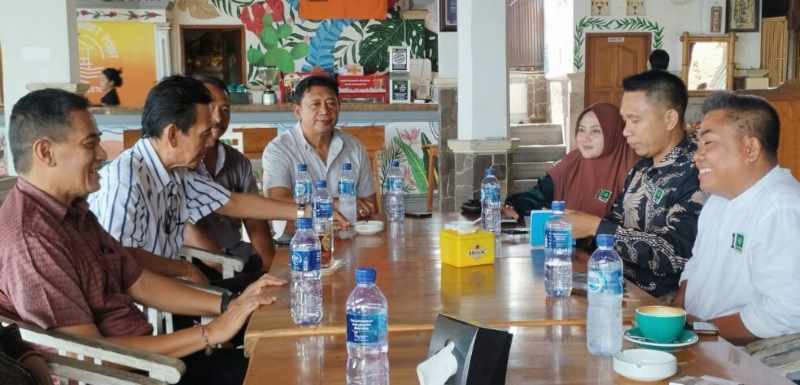 BAHAS KOALISI : Pertemuan PKB dan PDIP untuk membahas koalisi dalam Pilkada Buleleng 2024.(francelino junior)