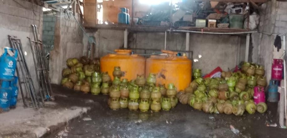 FAKTA: Lokasi yang diduga oraktik gas oplosan di Pedungan  Denpasar