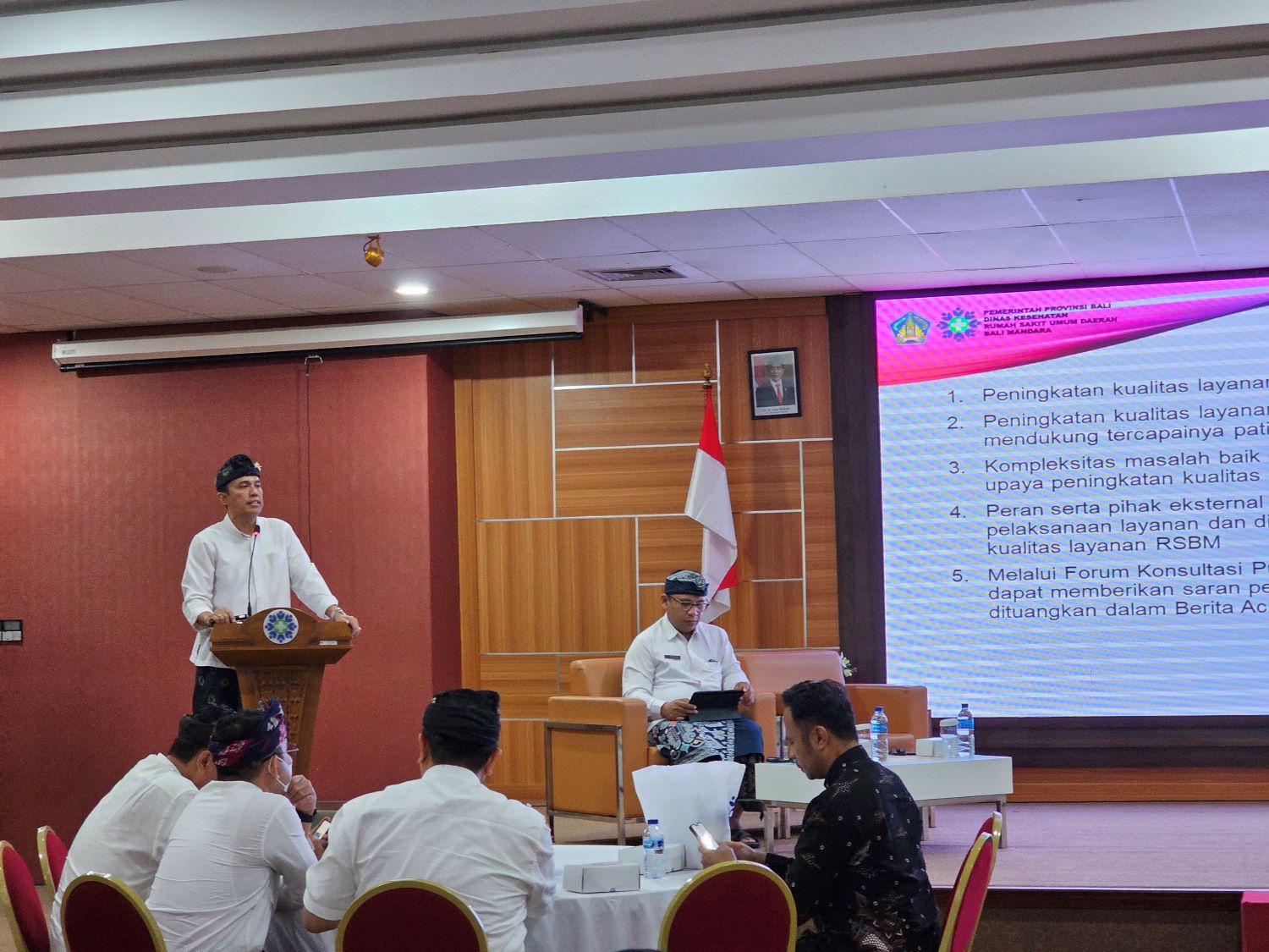 BAHASA ISYARAT: Forum Konsultasi Publik di Rumah Sakit Bali Mandara (20/6/2024)