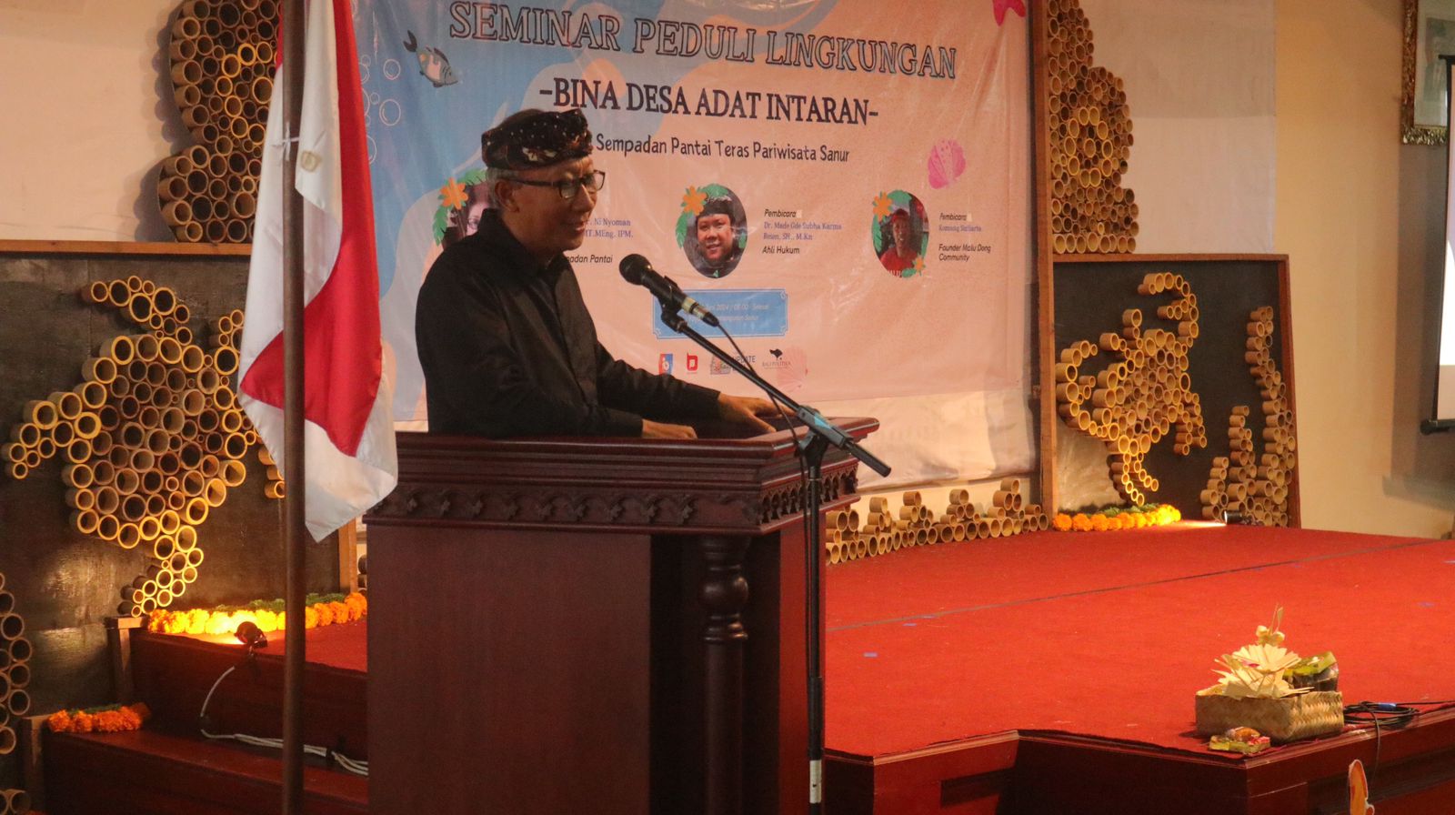 SEMINAR: MBKM Bina Desa Adat Intaran Universitas Udayana 2024 gelar seminar peduli lingkungan dengan tema