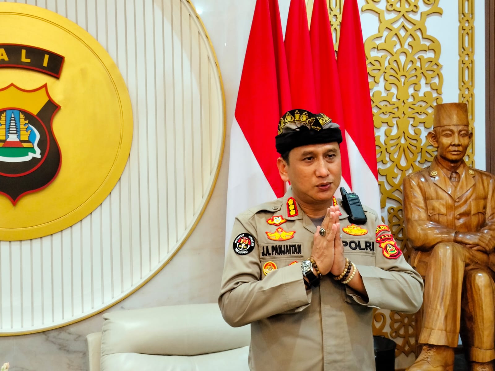 MUTASI JABATAN: Kabid Humas Polda Bali KombesPol Jansen Avitus Panjaitan