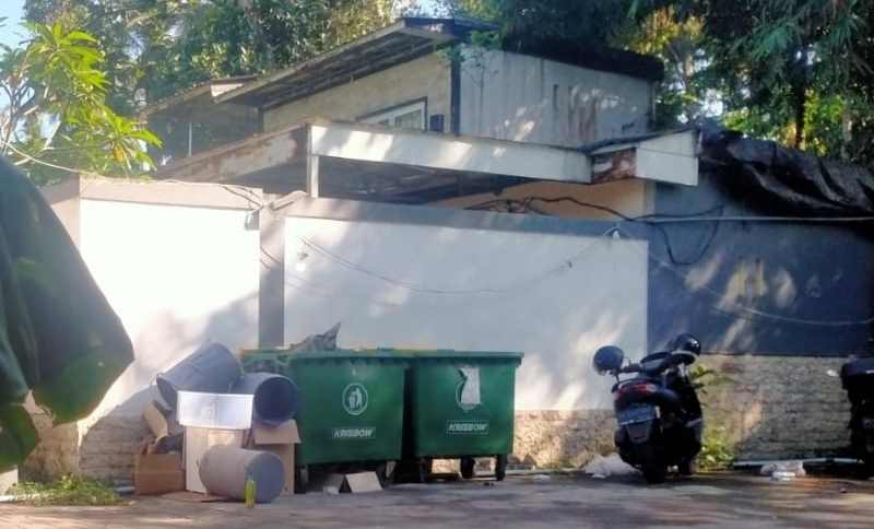 PAGARNYA TINGGI : Vila Hati Indah. Vila di Banjar Dinas Batan Wani, Desa Kukuh, Kecamatan Marga Tabanan. (juliadi/radar bali)
