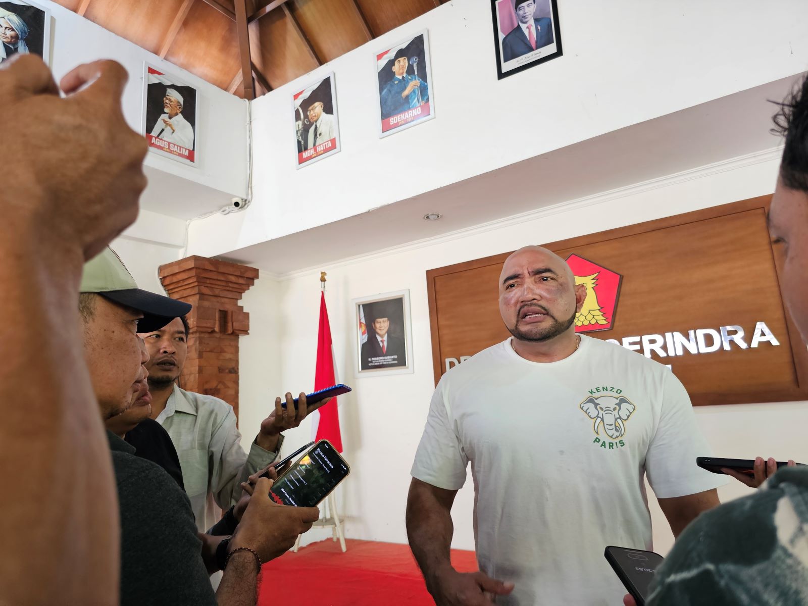 KEJUTAN: Ketua DPD Partai Gerindra Bali I Made Muliawan Arya alias De Gadjah