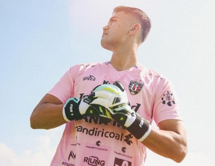 GABUNG BALI UNITED: Mantan kiper Jaya Pura, Fitril Dwi Rustapa merapat dan sepakat mengarungi karir berrsama Bali United di musim bari liga 1